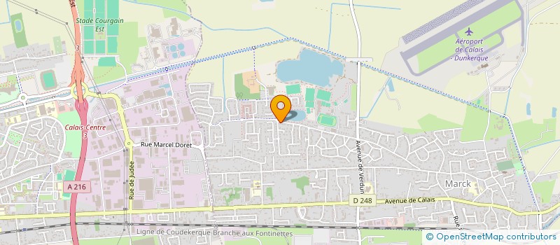 localisation de l'entreprise NOT' CAZ  MARCK