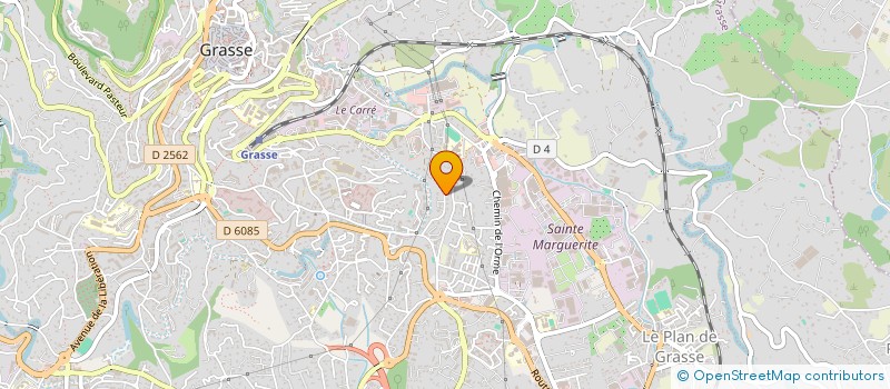 localisation de l'entreprise NOT CONFIDENTIAL  GRASSE