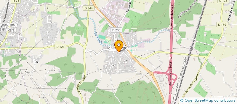 localisation de l'entreprise NOT'ENFOLIE à MALATAVERNE