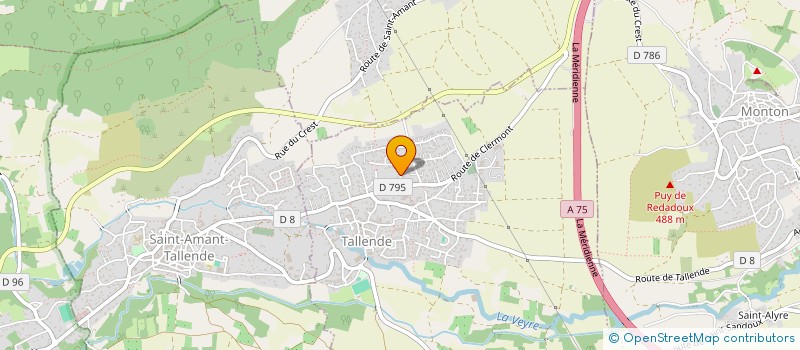 localisation de l'entreprise NOT'FAYETTE  TALLENDE