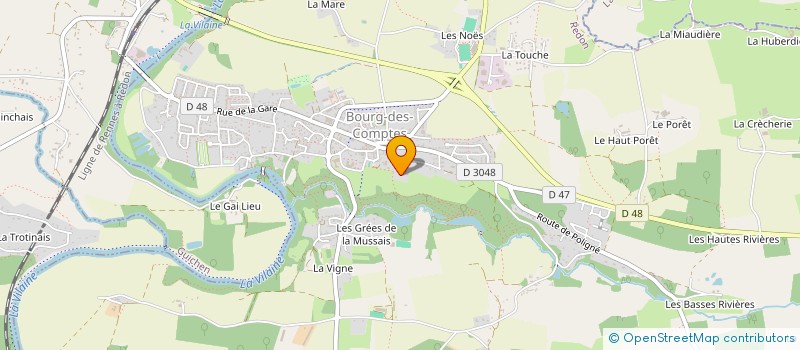 localisation de l'entreprise NOT IMMO INVEST  BOURG-DES-COMPTES