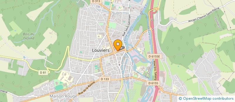 localisation de l'entreprise NOT@LOUV à LOUVIERS