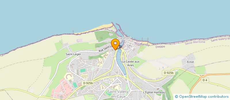 localisation de l'entreprise NOT ST VAL  SAINT-VALERY-EN-CAUX