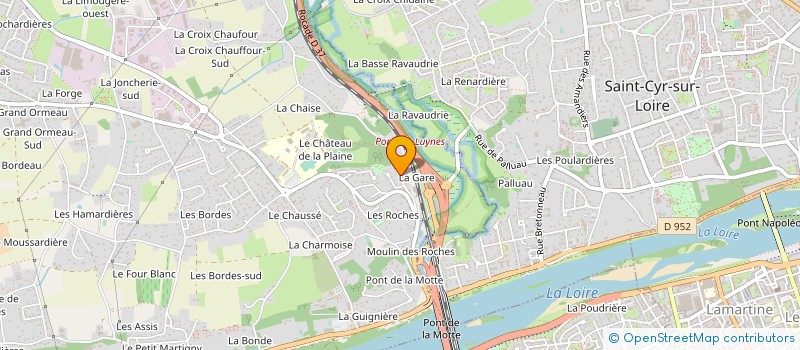 localisation de l'entreprise NOTA BENE à FONDETTES