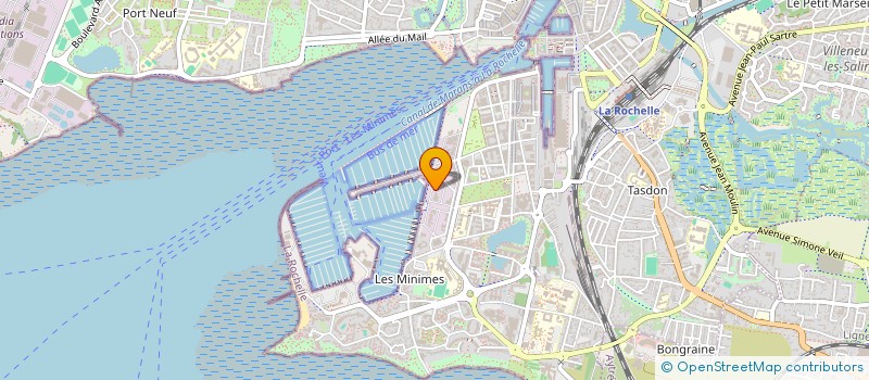 localisation de l'entreprise NOTA BENE à LA ROCHELLE
