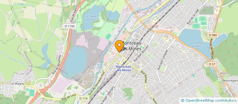 localisation de l'entreprise NOTA BENE à MONTCEAU-LES-MINES