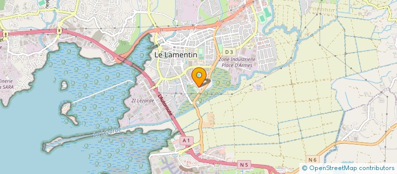 localisation de l'entreprise NOTA BENE à LE LAMENTIN