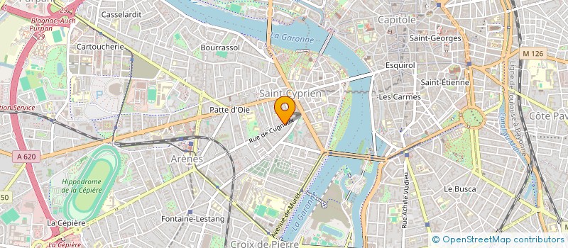 localisation de l'entreprise NOTA BENE  TOULOUSE