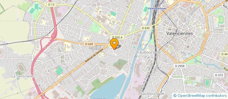 localisation de l'entreprise NOTA BENE PROPRETE  VALENCIENNES