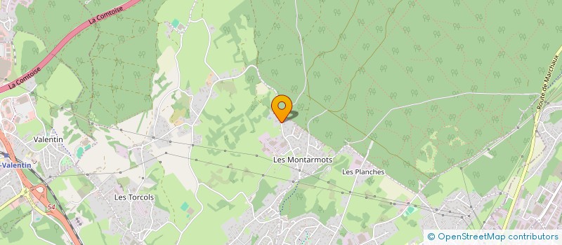 localisation de l'entreprise NOTA IMMO INVEST  BESANCON