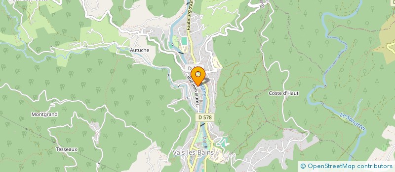 localisation de l'entreprise NOTA JT SOCIETE DE PARTICIPATIONS FINANCIERES DE PROFESSION LIBERALES DE NOTAIRES  AUBENAS