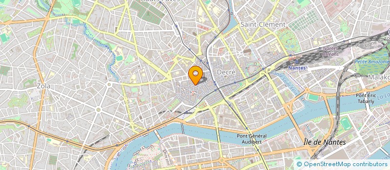 localisation de l'entreprise NOTA OUEST SERVICES à NANTES