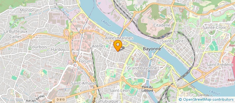 localisation de l'entreprise NOTABAK à BAYONNE