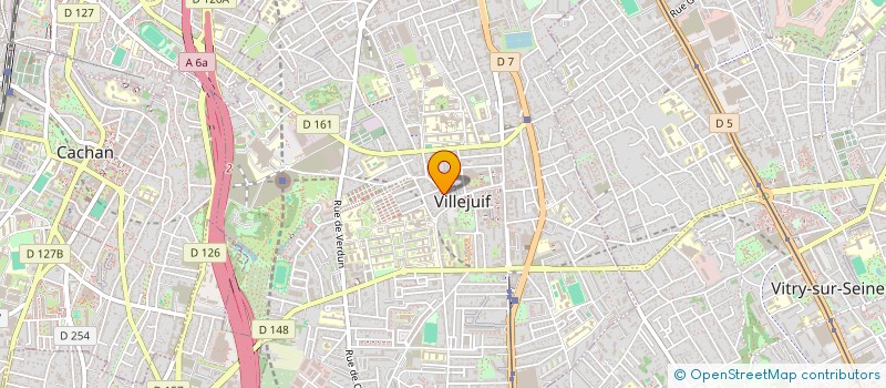 localisation de l'entreprise NOTACTE à VILLEJUIF