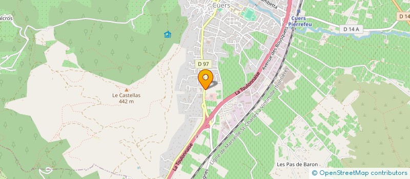 localisation de l'entreprise NOTACUERS  CUERS