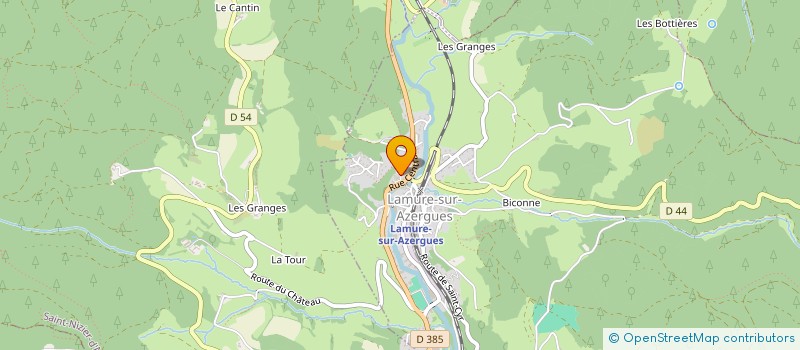 localisation de l'entreprise NOTAIRE VALLEE D'AZERGUES  LAMURE-SUR-AZERGUES