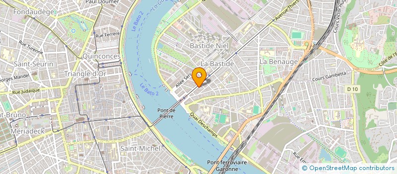 localisation de l'entreprise NOTAIRES 41 AVENUE THIERS  BORDEAUX