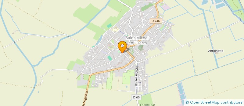 localisation de l'entreprise NOTAIRES COTE DE LUMIERE  SAINT-MICHEL-EN-L'HERM