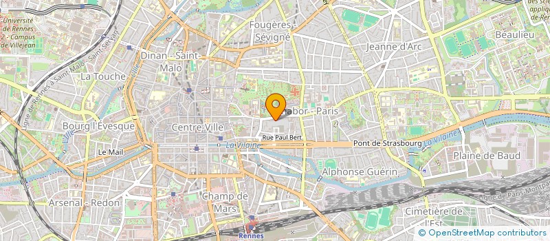 localisation de l'entreprise NOTAIRES DE L'OUEST.COM  RENNES