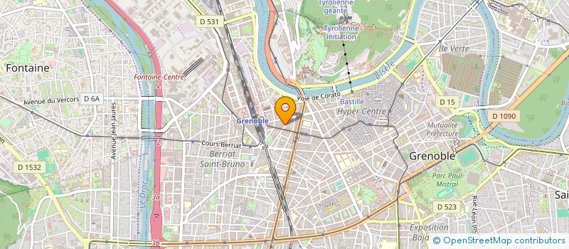 localisation de l'entreprise NOTAIRES DE LA COUPOLE  GRENOBLE