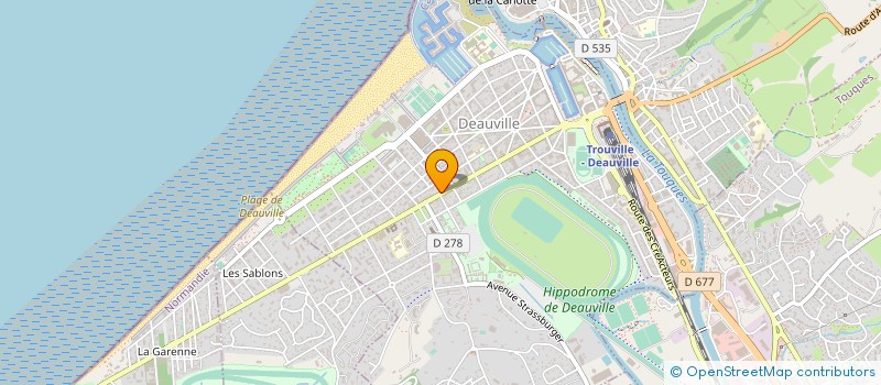 localisation de l'entreprise NOTAIRES DEAUVILLE REPUBLIQUE  DEAUVILLE