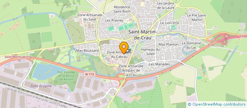 localisation de l'entreprise NOTAIRES DES ARENES - ZEGHMATI-CREUSOT & ESCOFFIER à SAINT-MARTIN-DE-CRAU