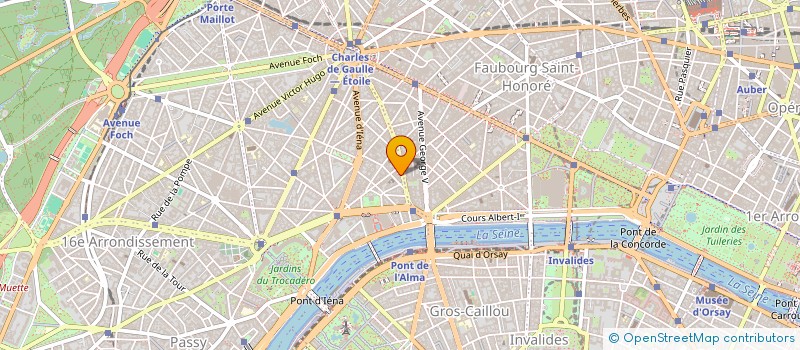 localisation de l'entreprise NOTAIRES LA  PARIS