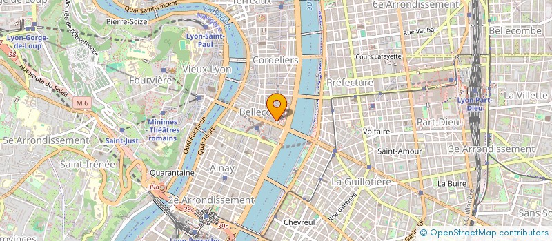 localisation de l'entreprise NOTAIRES LYON HOTEL-DIEU  LYON