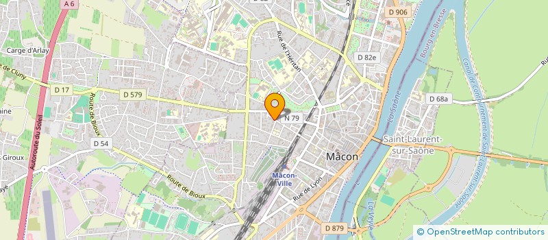 localisation de l'entreprise NOTAIRES MACON LACRETELLE à MACON