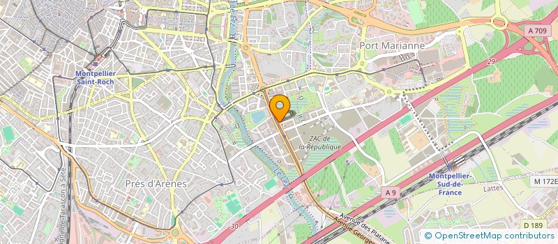 localisation de l'entreprise NOTALEX à MONTPELLIER