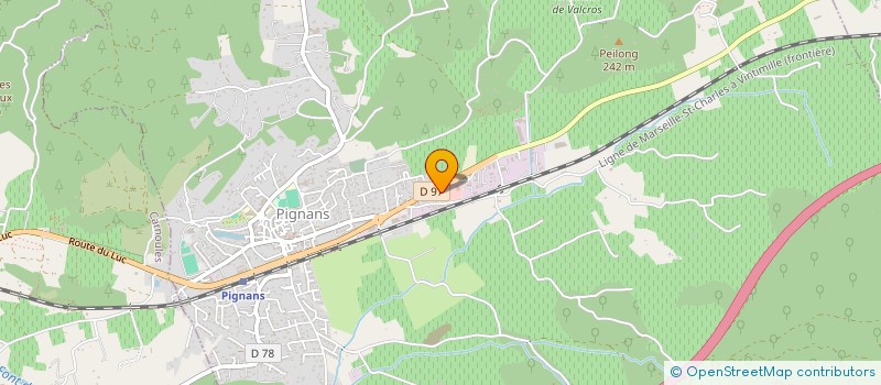 localisation de l'entreprise NOTALOC  PIGNANS