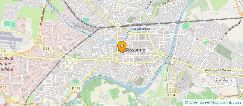 localisation de l'entreprise NOTAM à CARCASSONNE