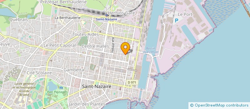 localisation de l'entreprise NOTAMIZE  SAINT-NAZAIRE