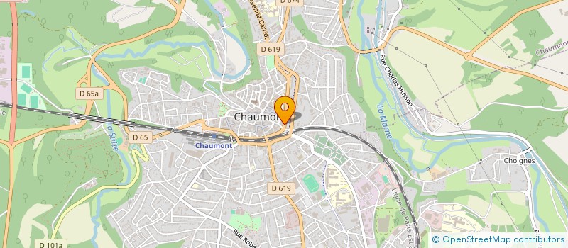 localisation de l'entreprise NOTANA à CHAUMONT