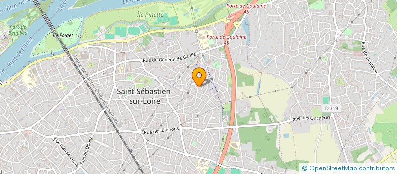 localisation de l'entreprise NOTANDUS à SAINT-SEBASTIEN-SUR-LOIRE
