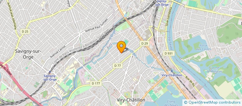 localisation de l'entreprise NOTANOTE à VIRY-CHATILLON