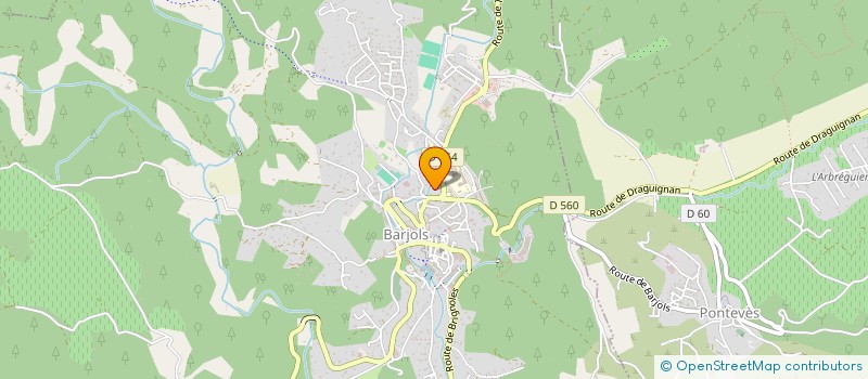 localisation de l'entreprise NOTAPROV  BARJOLS