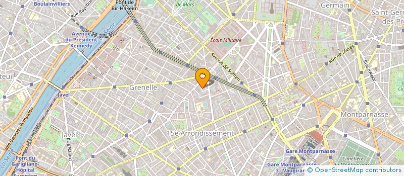 localisation de l'entreprise NOTAREF  PARIS