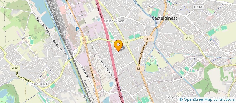 localisation de l'entreprise NOTARENT  FONBEAUZARD