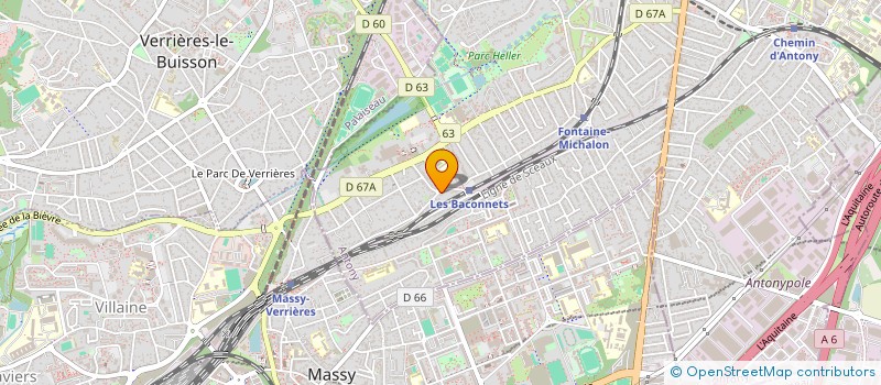 localisation de l'entreprise NOTARI IMMOBILIER à ANTONY