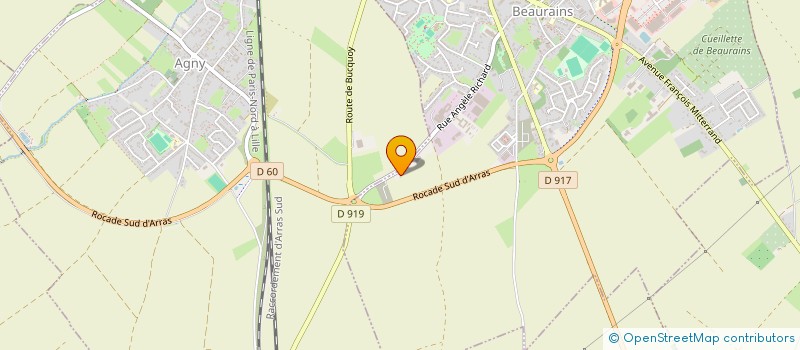 localisation de l'entreprise NOTARIALE AUTOMOBILE  BEAURAINS