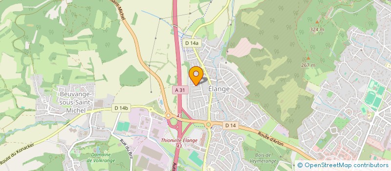 localisation de l'entreprise NOTARIANNE IMMO à THIONVILLE