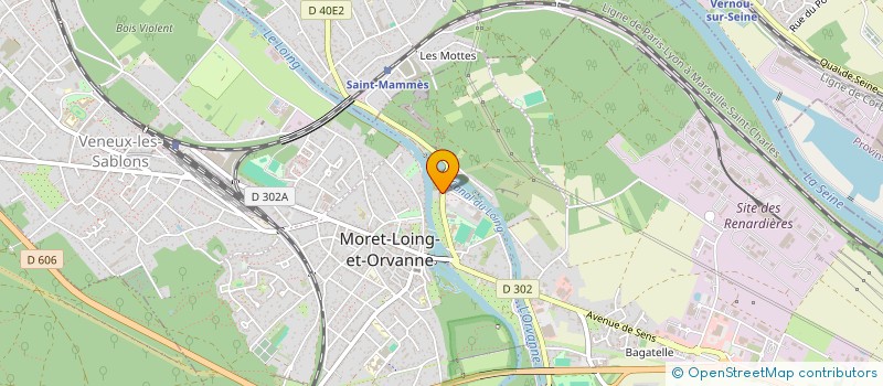 localisation de l'entreprise NOTARII DOMUS  MORET-LOING-ET-ORVANNE