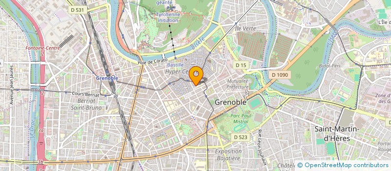 localisation de l'entreprise NOTARIM IV à GRENOBLE