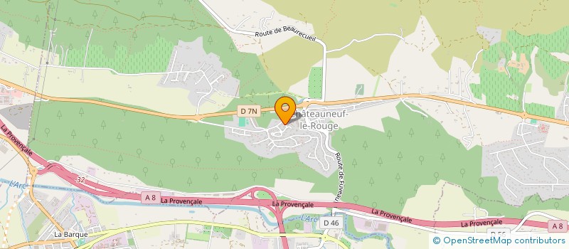 localisation de l'entreprise NOTARIS  CHATEAUNEUF-LE-ROUGE