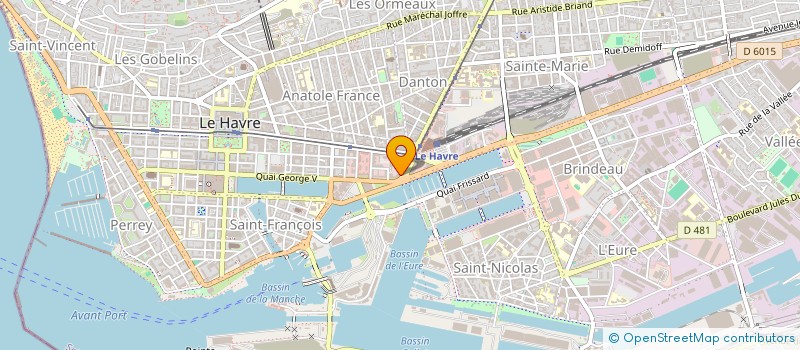 localisation de l'entreprise NOTARISE OFFICE NOTARIAL à LE HAVRE