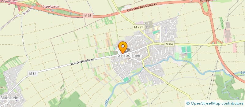 localisation de l'entreprise NOTARIUS  GEISPOLSHEIM