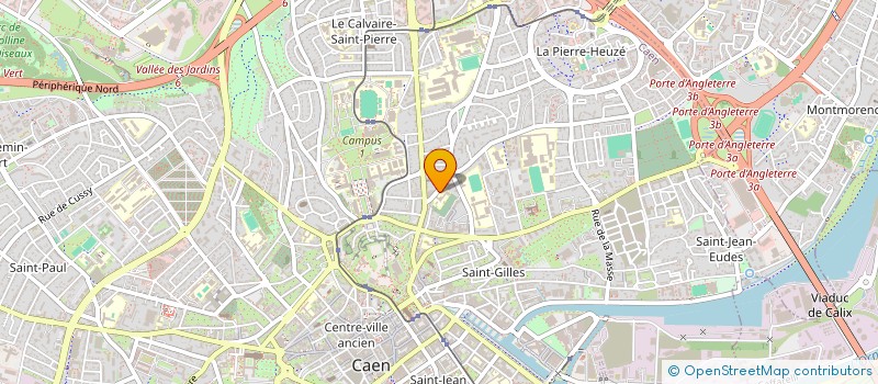 localisation de l'entreprise NOTARIUS BIG  CAEN