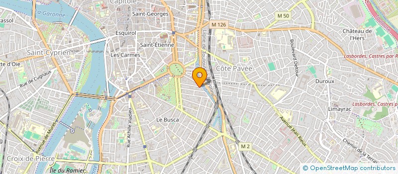 localisation de l'entreprise NOTARIX à TOULOUSE
