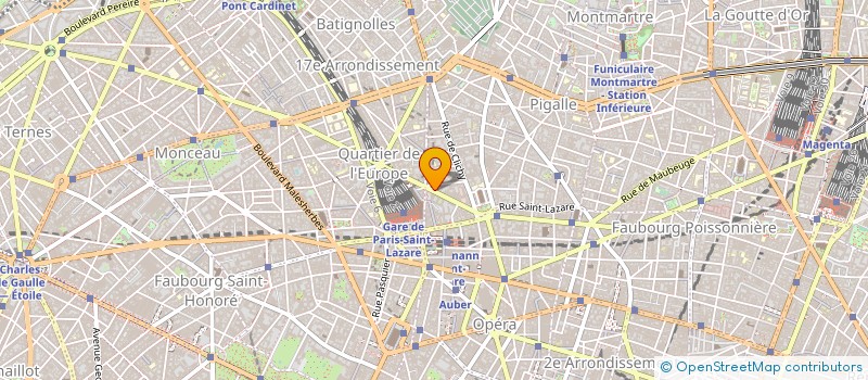 localisation de l'entreprise NOTARYS à PARIS